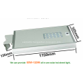 10-150W Outdoor Solar Street Light Environmental Utility